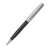 Ручка шариковая PARKER "Sonnet Legacy of Flight", корпус серебристый, черная, 2227802