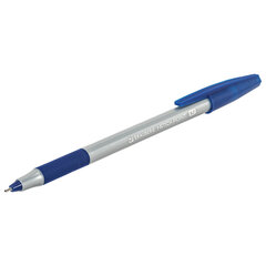 Ручка шариковая с грипом BRAUBERG &laquo;i-STICK POINT&raquo;, КОМПЛЕКТ 20 шт., СИНЯЯ, линия письма 0,35 мм, 144024