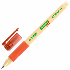 Ручка стираемая гелевая с эргономичным грипом BRAUBERG KIDS &laquo;RESTART COLOR&raquo;, СИНЯЯ, игольчатый пишущий узел 0,5 мм, линия 0,35 мм, 144097