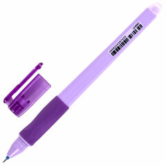 Ручка стираемая гелевая с эргономичным грипом BRAUBERG KIDS &laquo;RESTART COLOR&raquo;, СИНЯЯ, игольчатый пишущий узел 0,5 мм, линия 0,35 мм, 144097