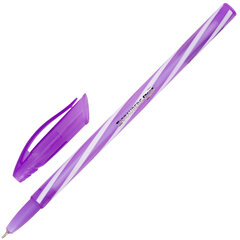 Ручка шариковая масляная BRAUBERG KIDS &laquo;TWIST&raquo;, СИНЯЯ, корпус ассорти, пишущий узел 0,7 мм, линия письма 0,35 мм, 144104