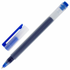 Ручки гелевые BRAUBERG &laquo;X-WRITER 1800&raquo;, УВЕЛИЧЕННАЯ ДЛИНА ПИСЬМА 1 800 м, СИНИЕ, КОМПЛЕКТ 10 ШТУК, стандартный узел 0,5 мм, 144137