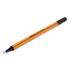 Ручка капиллярная (линер) ЧЕРНАЯ, BRAUBERG &laquo;FINE 040&raquo;, шестигранная, линия письма 0,4 мм, 144139