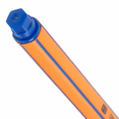 Ручка капиллярная (линер) СИНЯЯ, BRAUBERG &laquo;FINE 040&raquo;, шестигранная, линия письма 0,4 мм, 144140