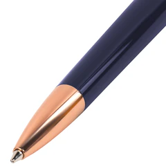 Ручка подарочная шариковая GALANT &laquo;Speer&raquo;, корпус темно-синий, детали розовое золото, узел 0,7 мм, линия письма 0,5 мм, синяя, 144169