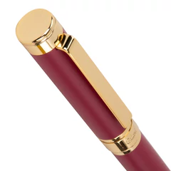 Ручка подарочная шариковая GALANT &laquo;Rossi&raquo;, корпус красный, детали золото, узел 0,7 мм, линия письма 0,5 мм, синяя, 144172