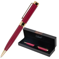 Ручка подарочная шариковая GALANT &laquo;Rossi&raquo;, корпус красный, детали золото, узел 0,7 мм, линия письма 0,5 мм, синяя, 144172