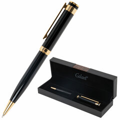Изображение товара Ручка подарочная шариковая GALANT «Bernini», корпус черный, детали золото, узел 0,7 мм, линия письма 0,5 мм, синяя, 144177