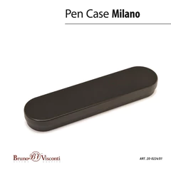 Ручка подарочная шариковая BRUNO VISCONTI &laquo;Milano&raquo;, корпус черный, 1 мм, синяя, 20-0224/<wbr/>01