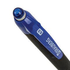 Ручка шариковая автоматическая BRAUBERG &laquo;Office Style&raquo;, СИНЯЯ, корпус черный, пишущий узел 0,5 мм, линия письма 0,3 мм, 144222