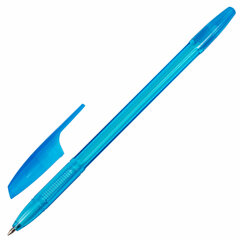 Ручка шариковая BRAUBERG &laquo;X-333 NEON&raquo;, 12+1 В ПОДАРОК!, синяя, КОМПЛЕКТ 13 шт., узел 0,7 мм, линия 0,35 мм, 144250