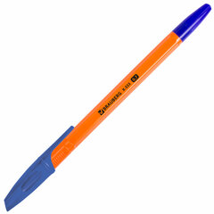 Ручка шариковая BRAUBERG &laquo;X-333 ORANGE&raquo;, 12+1 В ПОДАРОК!, синяя, КОМПЛЕКТ 13 шт., узел 0,7 мм, линия 0,35 мм, 144254