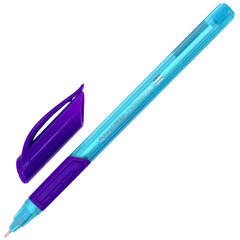 Ручка шариковая масляная с грипом BRAUBERG &laquo;Extra Glide GT Color&raquo;, СИНЯЯ, трехгранная, игольчатый наконечник 0,7 мм, линия 0,5 мм, 144264