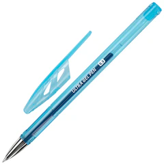Ручка гелевая BRAUBERG &laquo;ULTRA GEL PASTEL&raquo;, СИНЯЯ, стандартный наконечник 0,5 мм, линия письма 0,35 мм, 144272