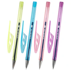 Ручка гелевая BRAUBERG &laquo;ULTRA GEL PASTEL&raquo;, СИНЯЯ, стандартный наконечник 0,5 мм, линия письма 0,35 мм, 144272