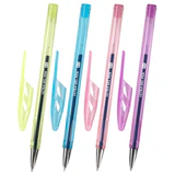 Ручка гелевая BRAUBERG "ULTRA GEL PASTEL", СИНЯЯ, стандартный наконечник 0,5 мм, линия письма 0,35 мм, 144272