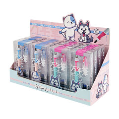 Ручка перьевая BRUNO VISCONTI, синяя, 2 сменных картриджа, 0,38 мм, Kawaii (4 вида), 20-0386