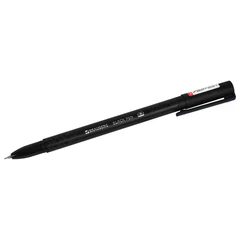 Ручка шариковая масляная BRAUBERG &laquo;BLACK PEN&raquo;, СИНЯЯ, игольчатый узел 0,7 мм, линия письма 0,35 мм, 144325