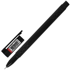Ручка шариковая масляная BRAUBERG &laquo;BLACK PEN&raquo;, СИНЯЯ, игольчатый узел 0,7 мм, линия письма 0,35 мм, 144325