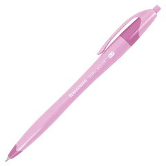 Ручка шариковая автоматическая масляная BRAUBERG &laquo;DUAL COLOR&raquo;, СИНЯЯ, игольчатый наконечник 0,7 мм, линия письма 0,35 мм, 144327