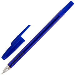 Ручки шариковые BRAUBERG 927 PRO &laquo;WRITING 3.0&raquo;, КОМПЛЕКТ 12 ШТ., СИНИЕ, пишущий узел 0,5 мм, линия письма 0,25 мм, 144338