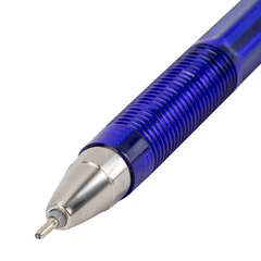 Ручки шариковые BRAUBERG 927 PRO &laquo;WRITING 3.0&raquo;, КОМПЛЕКТ 12 ШТ., СИНИЕ, пишущий узел 0,5 мм, линия письма 0,25 мм, 144338