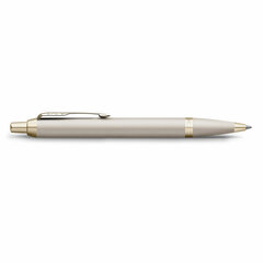 Ручка шариковая PARKER &laquo;IM Professionals Monochrome Champagne&raquo;, корпус шампань, сталь, синяя, 2172956