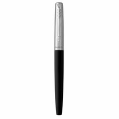 Ручка перьевая PARKER &laquo;Jotter Originals Black Chrome CT&raquo;, корпус черный, детали из нержавеющей стали, синяя, 2096894