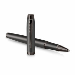 Ручка-роллер PARKER &laquo;IM Professionals Monochrome Titanium&raquo;, черный лак, нержавеющая сталь, черная, 2172960
