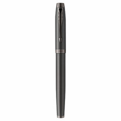 Ручка-роллер PARKER &laquo;IM Professionals Monochrome Titanium&raquo;, черный лак, нержавеющая сталь, черная, 2172960