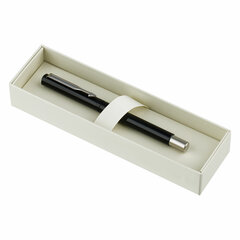 Ручка-роллер PARKER &laquo;Vector Black&raquo;, корпус черный лак, детали из нержавеющей стали, синяя, S0319630