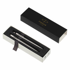 Набор PARKER &laquo;Jotter Stainless Steel GT&raquo;: шариковая ручка синяя и перьевая ручка синяя, 2093258