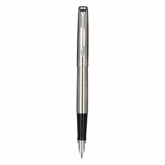 Набор PARKER &laquo;Jotter Stainless Steel GT&raquo;: шариковая ручка синяя и перьевая ручка синяя, 2093258