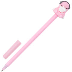 Ручка с топпером шариковая масляная FUNSTER (ФАНСТЕР) &laquo;TOPPER MIX&raquo;, СИНЯЯ, корпус ассорти, пишущий узел 0,7 мм, линия письма 0,35 мм, 144368