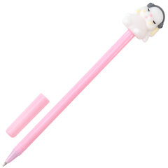 Ручка с топпером шариковая масляная FUNSTER (ФАНСТЕР) &laquo;TOPPER MIX&raquo;, СИНЯЯ, корпус ассорти, пишущий узел 0,7 мм, линия письма 0,35 мм, 144368