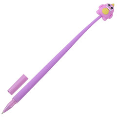 Ручка фигурная силиконовая шариковая FUNSTER (ФАНСТЕР) &laquo;SILICONE MIX&raquo;, СИНЯЯ, корпус ассорти, узел 0,7 мм, линия письма 0,35 мм, 144370