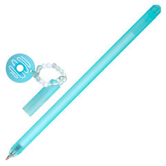 Ручка с подвеской шариковая FUNSTER &laquo;DONUT&raquo;, СИНЯЯ, ассорти, пишущий узел 0,7 мм, линия письма 0,35 мм, 144373