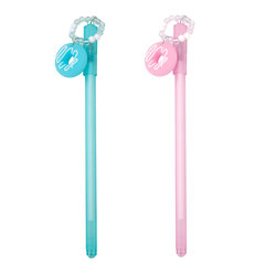 Ручка с подвеской шариковая FUNSTER &laquo;DONUT&raquo;, СИНЯЯ, ассорти, пишущий узел 0,7 мм, линия письма 0,35 мм, 144373