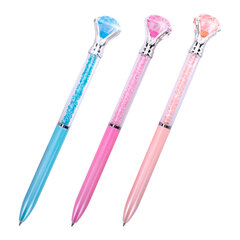 Ручка поворотная с топпером шариковая FUNSTER &laquo;SHINE BRIGHT&raquo;, СИНЯЯ, ассорти, пишущий узел 0,7 мм, линия письма 0,35 мм, 144377