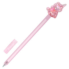 Ручка с акриловым топпером шариковая FUNSTER &laquo;ACRYL MIX&raquo;, СИНЯЯ, ассорти, пишущий узел 0,7 мм, линия письма 0,35 мм, 144380