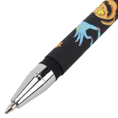 Ручка шариковая с принтом FUNSTER (ФАНСТЕР) STICK &laquo;MONSTERS&raquo;, СИНЯЯ, SOFT TOUCH покрытие, узел 0,7 мм, линия 0,35 мм, 144390