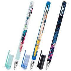 Ручка шариковая с принтом FUNSTER (ФАНСТЕР) STICK &laquo;ANIME&raquo;, СИНЯЯ, SOFT TOUCH покрытие, узел 0,7 мм, линия 0,35 мм, 144392