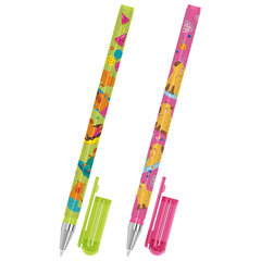 Ручка шариковая с принтом FUNSTER STICK &laquo;CUTE CAPY&raquo;, СИНЯЯ, SOFT TOUCH покрытие, узел 0,7 мм, линия письма 0,35 м, 144393