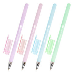 Ручка шариковая BRAUBERG &laquo;SOFT PASTEL&raquo;, СИНЯЯ, корпус ассорти, узел 0,7 мм, линия 0,35 мм, 144397