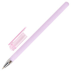 Ручки шариковые BRAUBERG &laquo;SOFT PASTEL&raquo;, НАБОР 4 ШТУКИ, СИНИЕ, SOFT TOUCH покрытие, узел 0,7 мм, линия письма 0,35 мм, 144400