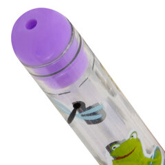 Ручки гелевые ПАСТЕЛЬНЫЕ BRAUBERG KIDS &laquo;CUTE ANIMALS&raquo;, НАБОР 6 ЦВЕТОВ, корпус с печатью, узел 1 мм, линия письма 0,7 мм, 144439