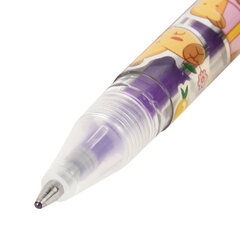 Ручки гелевые НЕОНОВЫЕ BRAUBERG KIDS &laquo;CUTE ANIMALS&raquo;, НАБОР 6 ЦВЕТОВ, корпус с печатью, узел 1 мм, линия письма 0,7 мм, 144442