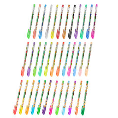 Ручки гелевые BRAUBERG KIDS &laquo;CUTE ANIMALS&raquo;, НАБОР 36 ЦВЕТОВ, корпус с печатью, узел 1 мм, линия письма 0,7 мм, 144448