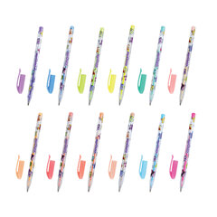 Ручки гелевые ЮНЛАНДИЯ, НАБОР 36 ЦВЕТОВ, узел 1 мм, линия письма 0,5 мм, 144451