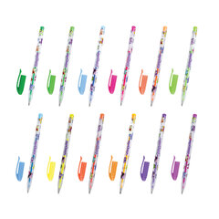 Ручки гелевые ЮНЛАНДИЯ, НАБОР 36 ЦВЕТОВ, узел 1 мм, линия письма 0,5 мм, 144451